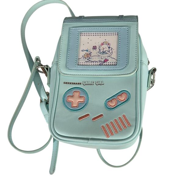 GeekShare Nintendo Switch Carrying Case Shoulder Bags Game Girl Crossbody Bag - Picture 1 of 6